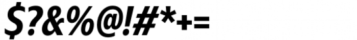 Nuno Narrow SemiBold Italic Font OTHER CHARS