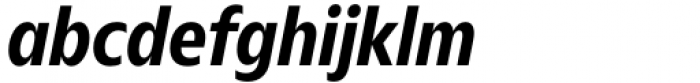 Nuno Narrow SemiBold Italic Font LOWERCASE