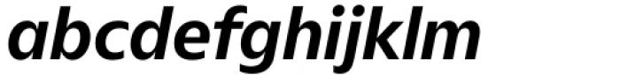 Nuno SemiBold Italic Font LOWERCASE