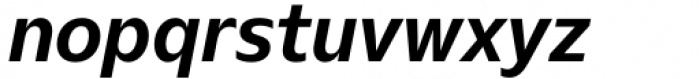 Nuno SemiBold Italic Font LOWERCASE