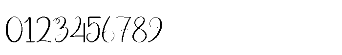 Nuptalia Font OTHER CHARS