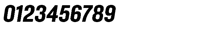 Nuqtra Arabic Black Italic Font OTHER CHARS