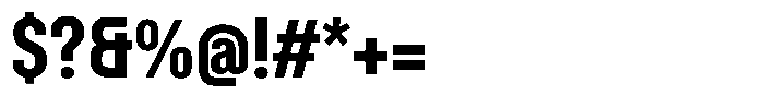 Nuqtra Arabic Black Font OTHER CHARS