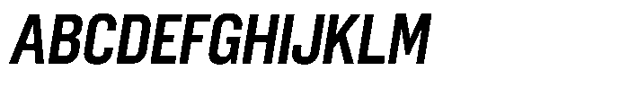 Nuqtra Arabic Bold Italic Font UPPERCASE