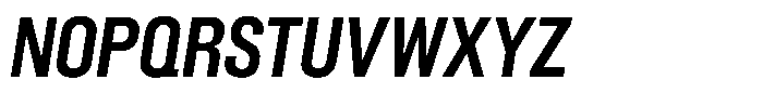 Nuqtra Arabic Bold Italic Font UPPERCASE