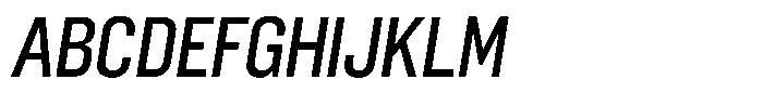 Nuqtra Arabic Medium Italic Font UPPERCASE