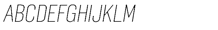 Nuqtra Arabic Thin Italic Font UPPERCASE