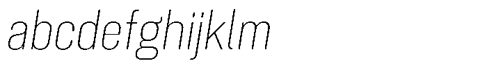 Nuqtra Arabic Thin Italic FONT