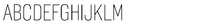 Nuqtra Arabic Thin Font UPPERCASE