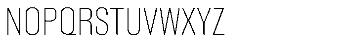 Nuqtra Arabic Thin Font UPPERCASE