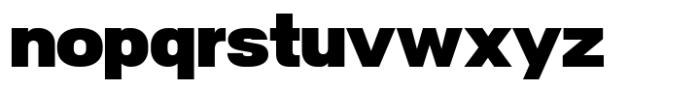 Nure Display Black Font LOWERCASE
