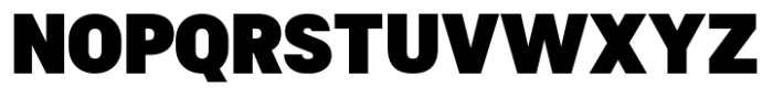 Nure Display Condensed Black Font UPPERCASE