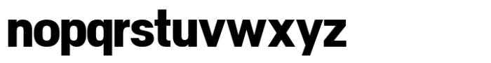 Nure Display Condensed Bold Font LOWERCASE