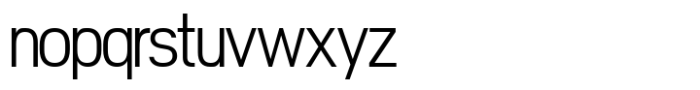 Nure Display Condensed Extra Light Font LOWERCASE