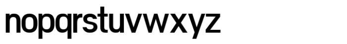 Nure Display Condensed Medium Font LOWERCASE