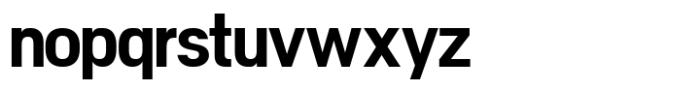 Nure Display Condensed Semi Bold Font LOWERCASE