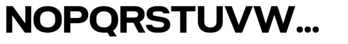 Nure Display Expanded Bold Font UPPERCASE