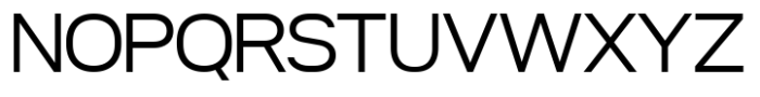 Nure Display Expanded Light Font UPPERCASE