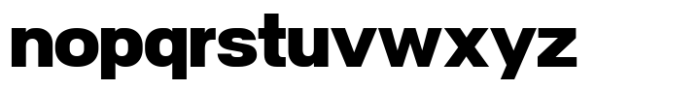 Nure Display Extra Bold Font LOWERCASE