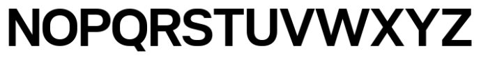 Nure Display Semi Bold Font UPPERCASE
