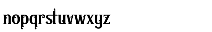 Nurekas Font LOWERCASE