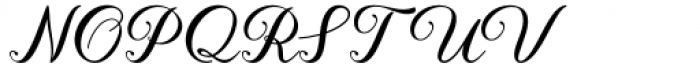 Nurhalifa Bold Script Regular Font UPPERCASE