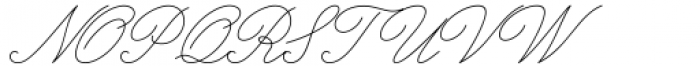 Nurhalifa Script Italic Font UPPERCASE