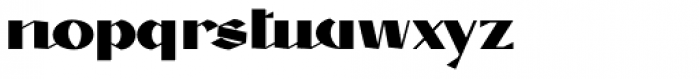 Nurnberg Black Font LOWERCASE