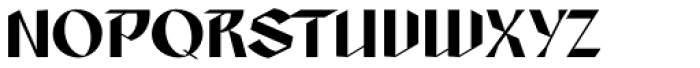 Nurnberg Medium Font UPPERCASE
