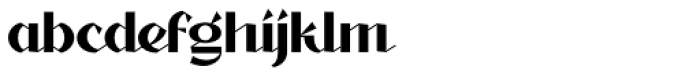 Nurnberg Regular Font LOWERCASE