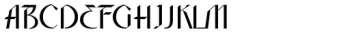 Nurnberg Thin Font UPPERCASE