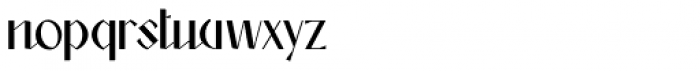 Nurnberg Thin Font LOWERCASE