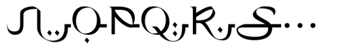 Nurokhim Font UPPERCASE