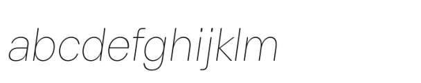 Nustar Hairline Italic FONT