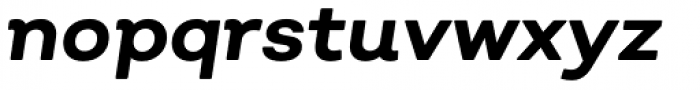 Nutmeg Bold Italic Font LOWERCASE
