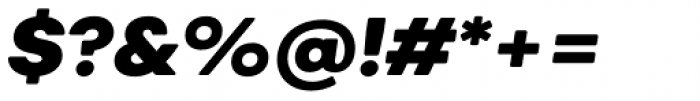 Nutmeg Headline Black Italic Font OTHER CHARS