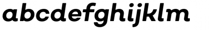 Nutmeg Headline Bold Italic Font LOWERCASE