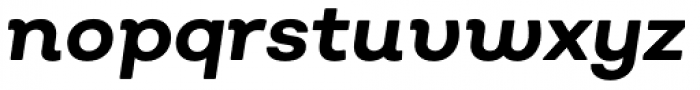 Nutmeg Headline Bold Italic Font LOWERCASE