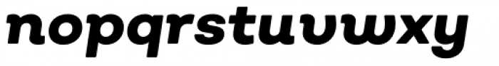 Nutmeg Headline Extra Bold Italic Font LOWERCASE