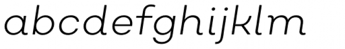 Nutmeg Headline Light Italic Font LOWERCASE