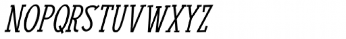 Nuuk SemiBold Italic Font UPPERCASE