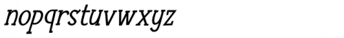 Nuuk SemiBold Italic Font LOWERCASE