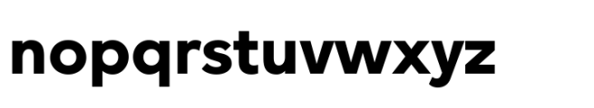 Nuventa Bold Font LOWERCASE