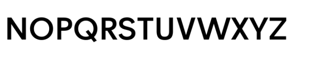 Nuventa Regular Font UPPERCASE