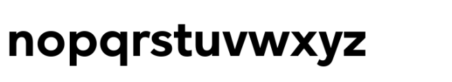Nuventa Semi Bold Font LOWERCASE