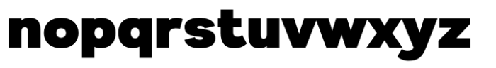 Nuvica Black Font LOWERCASE