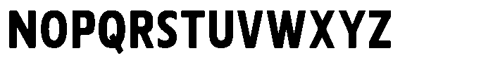 Nuviora Smooth Black Condensed Font UPPERCASE