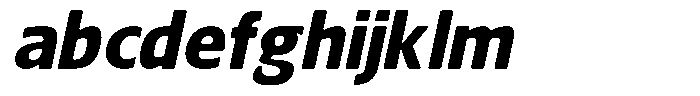 Nuviora Smooth Black Slant FONT