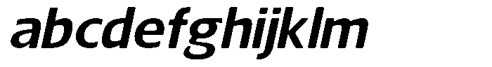 Nuviora Smooth Bold Slant Expanded FONT