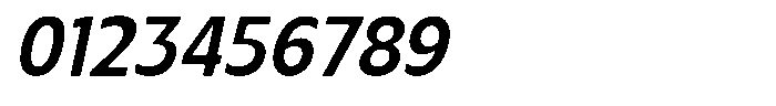 Nuviora Smooth Bold Slant Semi Conde Font OTHER CHARS